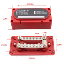 Load image into Gallery viewer, CP-3087-02 100A 48V 12-way M6 Terminal Busbar, CP-3087-02