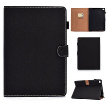 Load image into Gallery viewer, Solid Color Tablet PC Universal Magnetic Horizontal Flip Leather Case with Card Slots &amp; Holder, For iPad Air / iPad Air 2 / iPad 9.7 (2018 &amp; 2017)