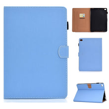 Load image into Gallery viewer, Solid Color Tablet PC Universal Magnetic Horizontal Flip Leather Case with Card Slots &amp; Holder, For iPad Air / iPad Air 2 / iPad 9.7 (2018 &amp; 2017)