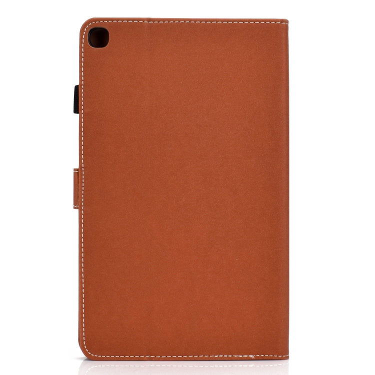 Solid Color Tablet PC Universal Magnetic Horizontal Flip Leather Case with Card Slots & Holder