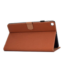 Load image into Gallery viewer, Solid Color Tablet PC Universal Magnetic Horizontal Flip Leather Case with Card Slots &amp; Holder