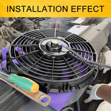 Load image into Gallery viewer, 12V 80W Car Powerful Transmission Oil Cooling Fan with Mounting Accessorie, 7 inch, 9 inch, 10 inch, 12 inch, 16 inch