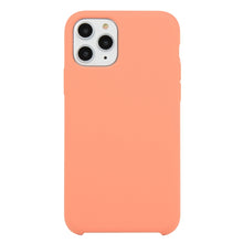 Load image into Gallery viewer, For iPhone 11 Solid Color Solid Silicone  Shockproof Case (Hibiscus Pink), For iPhone 11 Pro Max