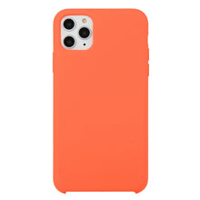 Load image into Gallery viewer, For iPhone 11 Solid Color Solid Silicone  Shockproof Case (Hibiscus Pink), For iPhone 11 Pro Max
