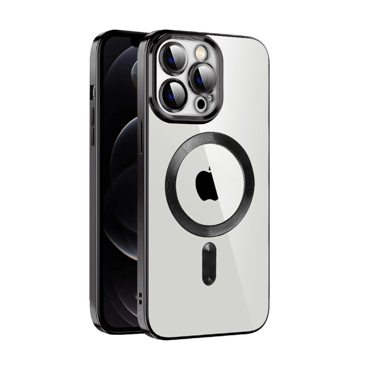 CD Texture Plating TPU MagSafe Phone Case with Lens Film, For iPhone 13 Pro Max, For iPhone 12, For iPhone 12 Pro, For iPhone 12 Pro Max, For iPhone 11, For iPhone 11 Pro Max