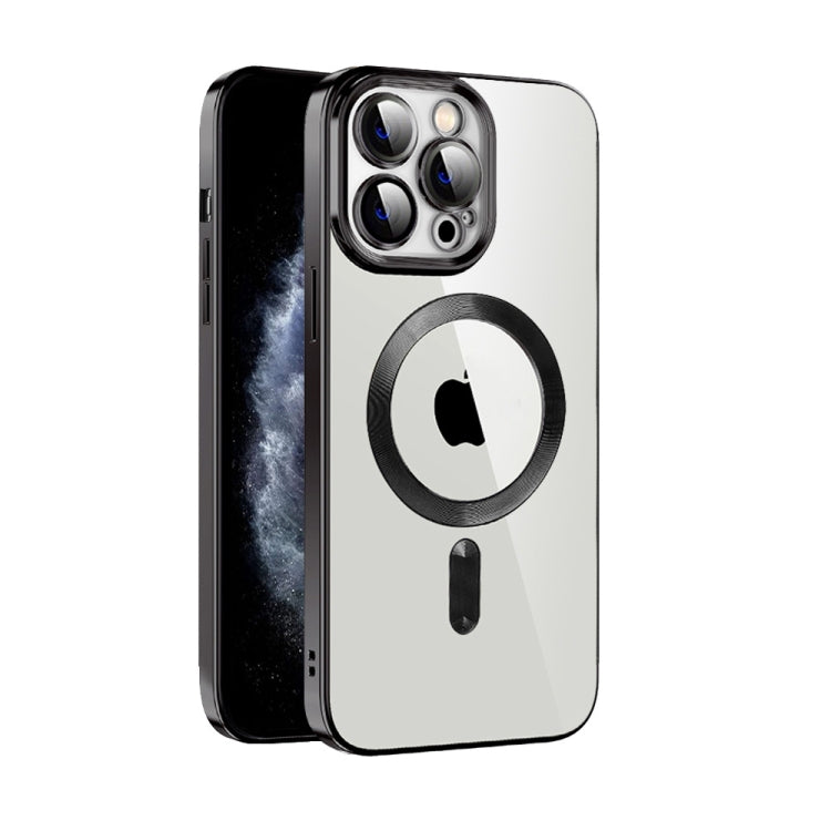 CD Texture Plating TPU MagSafe Phone Case with Lens Film, For iPhone 13 Pro Max, For iPhone 12, For iPhone 12 Pro, For iPhone 12 Pro Max, For iPhone 11, For iPhone 11 Pro Max