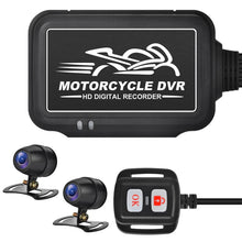 Load image into Gallery viewer, SE3 Dual AHD 1080P Waterproof HD Motorcycle DVR, Support TF Card / Cycling Video / Parking Monitoring, SE3