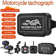 Load image into Gallery viewer, SE3 Dual AHD 1080P Waterproof HD Motorcycle DVR, Support TF Card / Cycling Video / Parking Monitoring, SE3