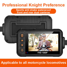 Load image into Gallery viewer, SE60 3.0 inch Waterproof HD Motorcycle DVR, Support TF Card / Cycling Video / Parking Monitoring, SE60