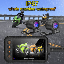 Load image into Gallery viewer, SE60 3.0 inch Waterproof HD Motorcycle DVR, Support TF Card / Cycling Video / Parking Monitoring, SE60