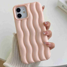 Load image into Gallery viewer, Varnishing 3D Water Wave Texture Phone Case, For iPhone 12 / 12 Pro, For iPhone 11 Pro Max, For iPhone 11