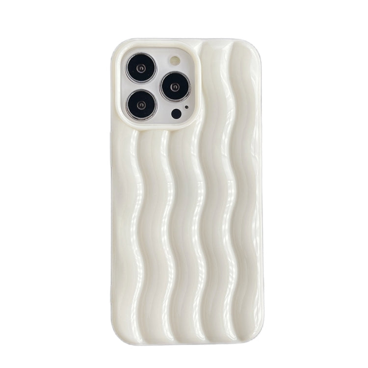 Varnishing 3D Water Wave Texture Phone Case, For iPhone 12 / 12 Pro, For iPhone 11 Pro Max, For iPhone 11