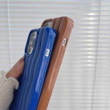 Load image into Gallery viewer, Varnishing 3D Water Wave Texture Phone Case, For iPhone 12 / 12 Pro, For iPhone 11 Pro Max, For iPhone 11
