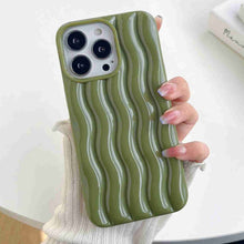 Load image into Gallery viewer, Varnishing 3D Water Wave Texture Phone Case, For iPhone 12 / 12 Pro, For iPhone 11 Pro Max, For iPhone 11