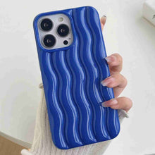 Load image into Gallery viewer, Varnishing 3D Water Wave Texture Phone Case, For iPhone 12 / 12 Pro, For iPhone 11 Pro Max, For iPhone 11