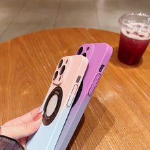 Load image into Gallery viewer, Gradient Skin Feel MagSafe Magnetic Phone Case, For iPhone 12 Pro, For iPhone 12, For iPhone 11 Pro Max, For iPhone 11