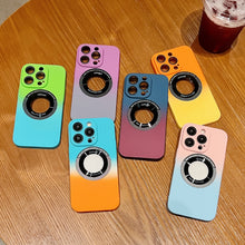 Load image into Gallery viewer, Gradient Skin Feel MagSafe Magnetic Phone Case, For iPhone 12 Pro, For iPhone 12, For iPhone 11 Pro Max, For iPhone 11
