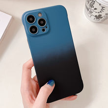 Load image into Gallery viewer, Frameless Skin Feel Gradient Phone Case, For iPhone 12, For iPhone 11 Pro Max, For iPhone 11, For iPhone XS Max, For iPhone XS / X, For iPhone XR