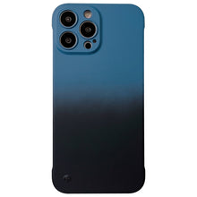 Load image into Gallery viewer, Frameless Skin Feel Gradient Phone Case, For iPhone 12, For iPhone 11 Pro Max, For iPhone 11, For iPhone XS Max, For iPhone XS / X, For iPhone XR