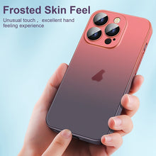 Load image into Gallery viewer, Skin Feel Frosted Gradient Phone Case, For iPhone 14 Pro Max, For iPhone 14 Pro, For iPhone 14, For iPhone 14 Plus, For iPhone 13 Pro Max, For iPhone 13 Pro, For iPhone 13