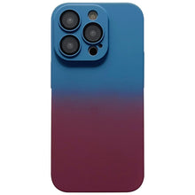 Load image into Gallery viewer, Skin Feel Gradient Phone Case, For iPhone 14 Plus, For iPhone 13 Pro, For iPhone 13, For iPhone 12 Pro Max, For iPhone 12 Pro, For iPhone 12, For iPhone 13 Pro Max