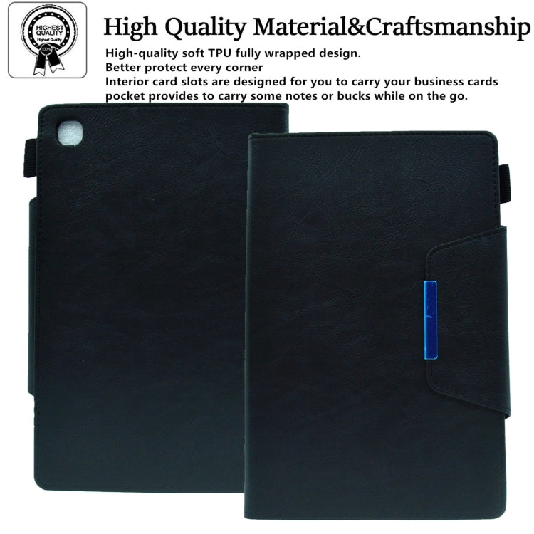 Suede Cross Texture Magnetic Clasp Leather Tablet Case, For Samsung Galaxy Tab A8 10.5 2021, For Samsung Galaxy Tab A7 Lite, For Samsung Galaxy Tab A7 10.4 2022/2021, For Samsung Galaxy Tab A 8.0 2019, For Amazon Fire HD 8 2021 / 2022                  ...