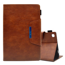 Load image into Gallery viewer, Suede Cross Texture Magnetic Clasp Leather Tablet Case, For Samsung Galaxy Tab A8 10.5 2021, For Samsung Galaxy Tab A7 Lite, For Samsung Galaxy Tab A7 10.4 2022/2021, For Samsung Galaxy Tab A 8.0 2019, For Amazon Fire HD 8 2021 / 2022                  ...