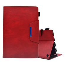 Load image into Gallery viewer, Suede Cross Texture Magnetic Clasp Leather Tablet Case, For Samsung Galaxy Tab A8 10.5 2021, For Samsung Galaxy Tab A7 Lite, For Samsung Galaxy Tab A7 10.4 2022/2021, For Samsung Galaxy Tab A 8.0 2019, For Amazon Fire HD 8 2021 / 2022                  ...