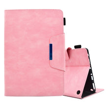 Load image into Gallery viewer, Suede Cross Texture Magnetic Clasp Leather Tablet Case, For Samsung Galaxy Tab A8 10.5 2021, For Samsung Galaxy Tab A7 Lite, For Samsung Galaxy Tab A7 10.4 2022/2021, For Samsung Galaxy Tab A 8.0 2019, For Amazon Fire HD 8 2021 / 2022                  ...