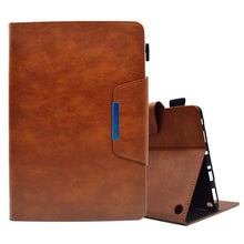 Load image into Gallery viewer, Suede Cross Texture Magnetic Clasp Leather Tablet Case, For Samsung Galaxy Tab A8 10.5 2021, For Samsung Galaxy Tab A7 Lite, For Samsung Galaxy Tab A7 10.4 2022/2021, For Samsung Galaxy Tab A 8.0 2019, For Amazon Fire HD 8 2021 / 2022                  ...