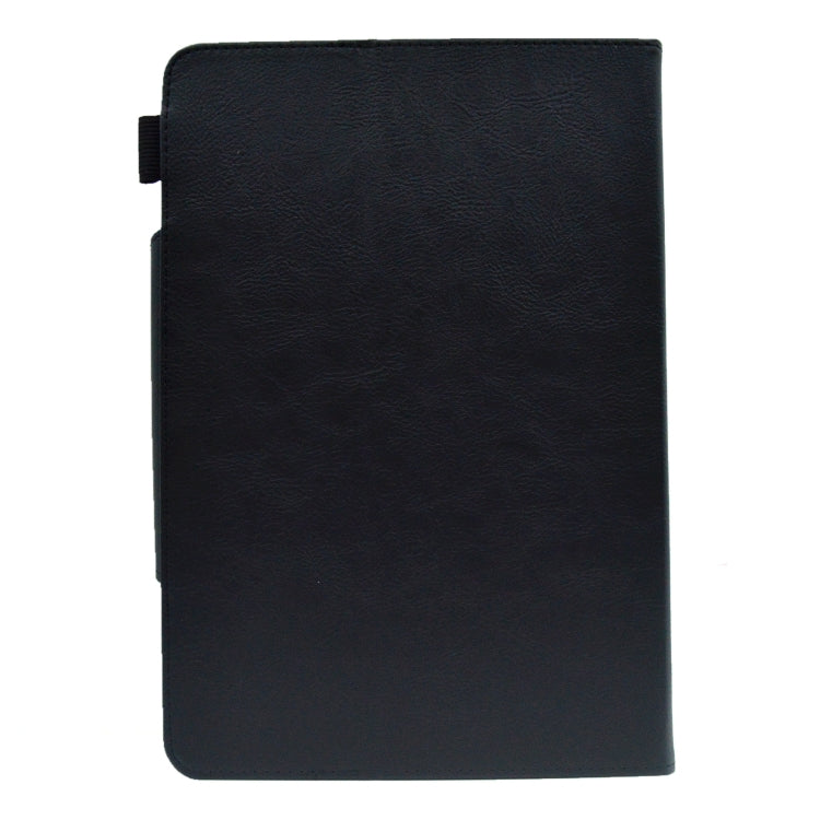 Suede Cross Texture Magnetic Clasp Leather Tablet Case