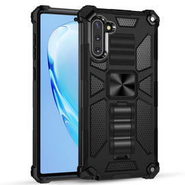 Shockproof TPU + PC Magnetic Protective Case with Holder, For Galaxy Note 10