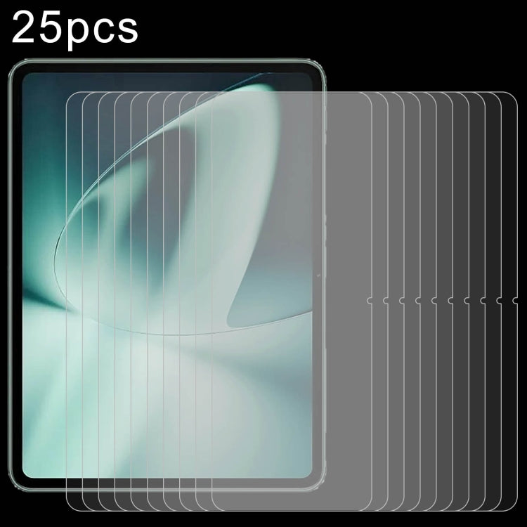 For Teclast P25T / P26T 25pcs 0.3mm 9H Explosion-proof Tempered Tablet Glass Film