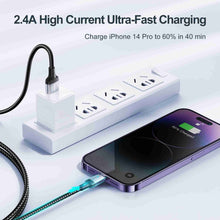 Load image into Gallery viewer, JOYROOM S-UL012A10 Extraordinary Series 2.4A USB-A to 8 Pin Fast Charging Data Cable, 20W 8 Pin, 1.2m