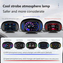 Load image into Gallery viewer, P2 3 inch Multi-function HD OBD LCD Instrument GPS Car Speed Slope Meter HUD Head-up Display, P2