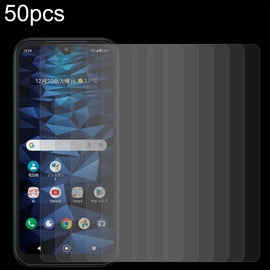50pcs 0.26mm 9H 2.5D Tempered Glass Film, For Kyocera Digno SX3 (50 PCS）, For Blackview A53 Pro (50 PCS), For vivo iQOO Z7 / Z7s (50 PCS), For Realme C55 / narzo N55 / Narzo 60x (50 PCS)