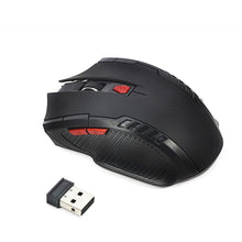 Load image into Gallery viewer, 6-keys 2.4G 1600DPI Three-speed Adjustable Wireless Office Mouse, A882 Black, A882 Red, A882 Gold, A882 Blue, A882 Silver Grey