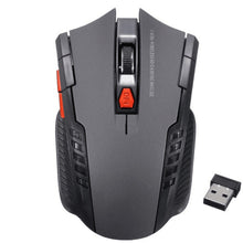 Load image into Gallery viewer, 6-keys 2.4G 1600DPI Three-speed Adjustable Wireless Office Mouse, A882 Black, A882 Red, A882 Gold, A882 Blue, A882 Silver Grey