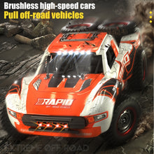 Load image into Gallery viewer, JJR/C Q130 Full-scale Brushless Four-wheel Drive High-speed Pickup RC Car