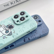 Load image into Gallery viewer, Liquid Silicone Straight Side Phone Case, For iPhone SE 2022 / 2020 / 7 / 8, For iPhone X / XS, For iPhone XR, For iPhone XS Max, For iPhone 7 Plus / 8 Plus