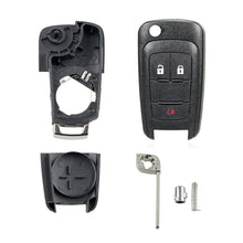 Load image into Gallery viewer, For Opel Car Keys Replacement Car Key Case with Foldable Key Blade, 3 Buttons, 3 Buttons/Sedan Button, 3 Buttons/Start Button, 5 Sedan Button