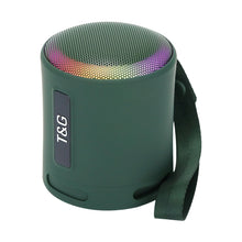 Load image into Gallery viewer, T&amp;G TG373 Outdoor Portable LED Light RGB Multicolor Wireless Bluetooth Speaker Subwoofer
