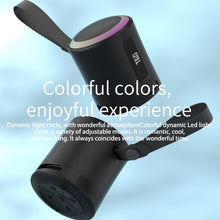 Load image into Gallery viewer, T&amp;G TG373 Outdoor Portable LED Light RGB Multicolor Wireless Bluetooth Speaker Subwoofer
