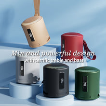 Load image into Gallery viewer, T&amp;G TG373 Outdoor Portable LED Light RGB Multicolor Wireless Bluetooth Speaker Subwoofer