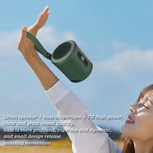 Load image into Gallery viewer, T&amp;G TG373 Outdoor Portable LED Light RGB Multicolor Wireless Bluetooth Speaker Subwoofer