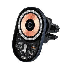 Load image into Gallery viewer, Transparent Magnetic Air Vent Wireless Car Charger, X6F, X9F