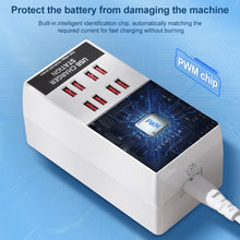 Load image into Gallery viewer, 20-Ports Desktop USB Charger Station HUB