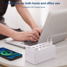 Load image into Gallery viewer, 20-Ports Desktop USB Charger Station HUB