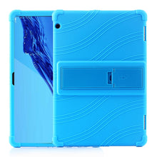 Load image into Gallery viewer, Tablet PC Silicone Protective Case with Invisible Bracket, For Huawei MediaPad T5, For Lenovo Tab E10, For iPad 6 (9.7 Universal), For iPad mini 5 / 4, For iPad 10.2 / 10.5, For iPad mini 3 / 2 / 1