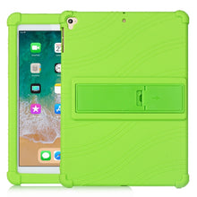Load image into Gallery viewer, Tablet PC Silicone Protective Case with Invisible Bracket, For Huawei MediaPad T5, For Lenovo Tab E10, For iPad 6 (9.7 Universal), For iPad mini 5 / 4, For iPad 10.2 / 10.5, For iPad mini 3 / 2 / 1